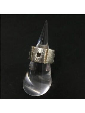 GUCCI Modernist Silver 925 Ring ISO sz:53